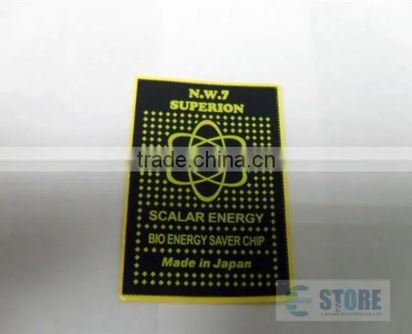 EMR Anti-radiation Mobile Phone Sticker Anion Scalar Energy Saver Chip photo-5