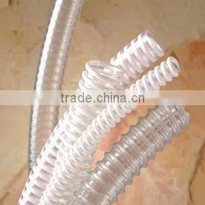 PVC Superior Quality Food Grade Spiral Durable Light Small Bending Radius Minus Pressure Conveying Hose photo-4