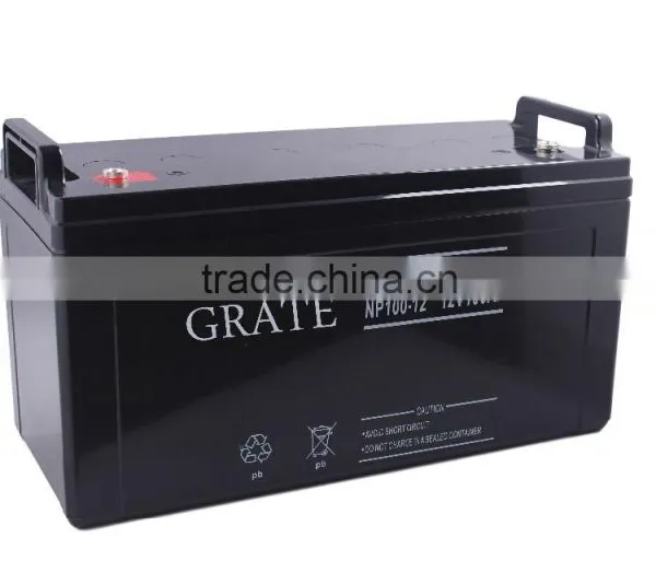 Rechargeable Solar /UPS Battery 12V 100Ah photo-2