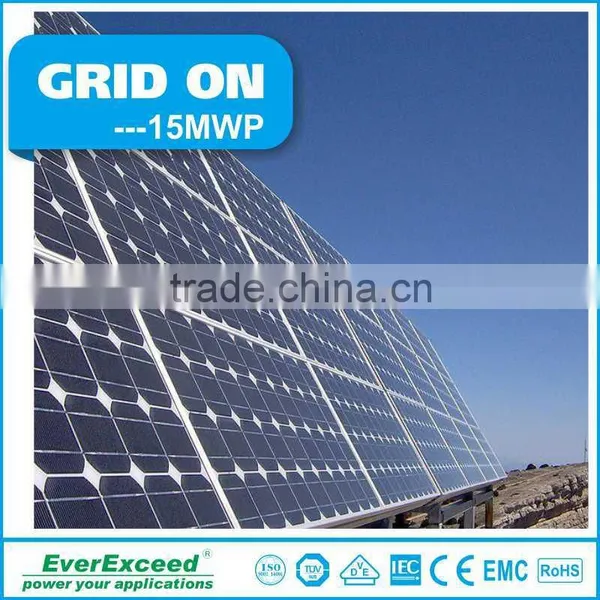 2016 Best Price High Quality EverExceed Solar Kit With 15kw Solar Panel System Quality Choice photo-2