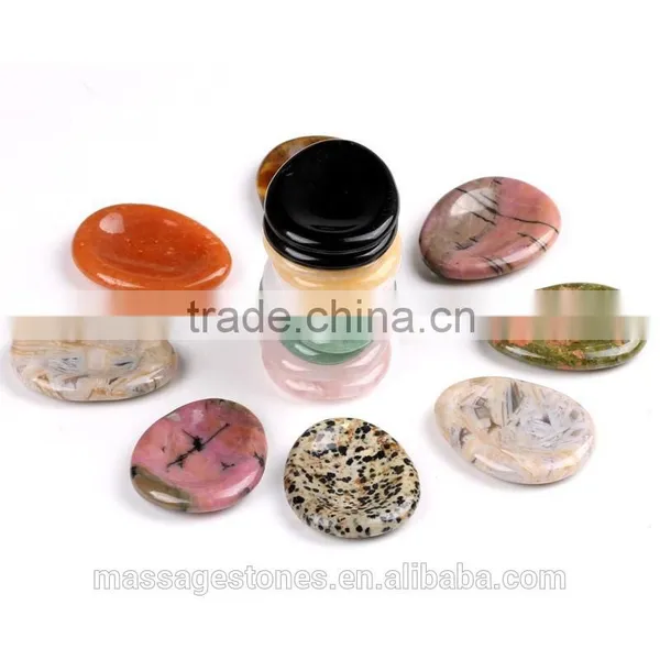 Stone Crafts: Engraved Worry Stone Healing Stone Thumb Stone photo-4