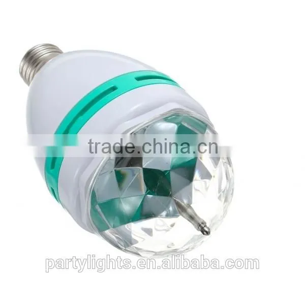 Christmas Stage Home Party Decorative Auto Rotating Mini LED Laser Light Bulb Disco Ball for Sale Quality Choice photo-5