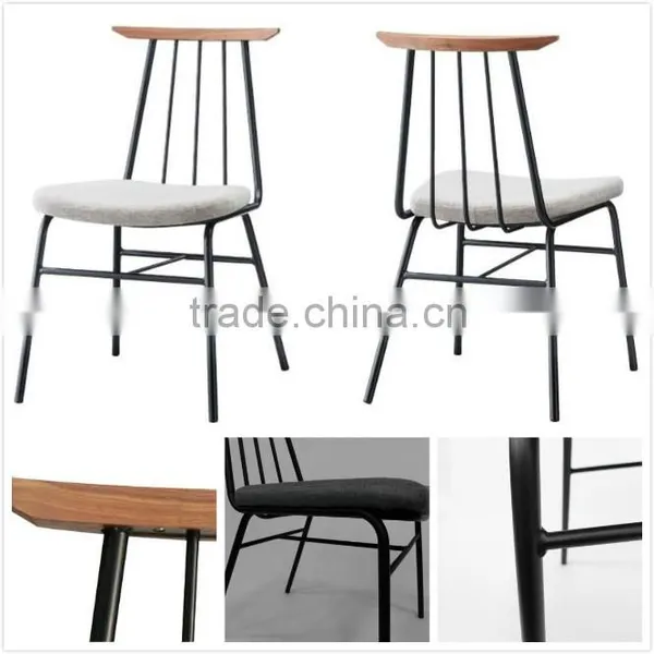 High Quality Wholesale Steel Tube Metal Chair photo-4