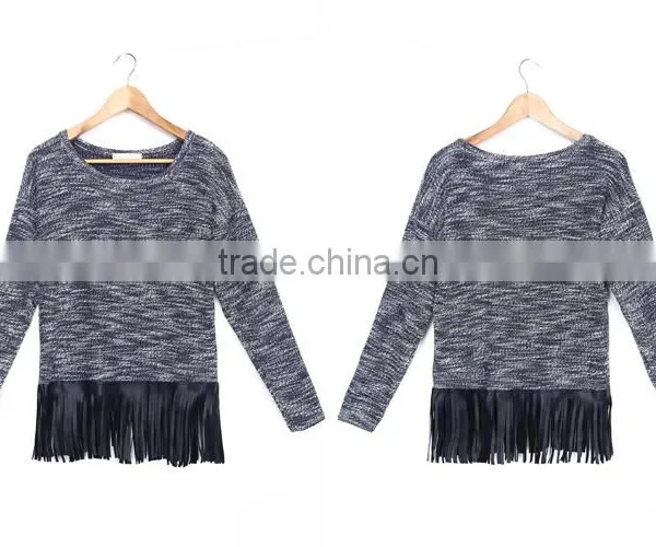 Good New Arrival Valentines Day Tassel Crop Tops photo-5