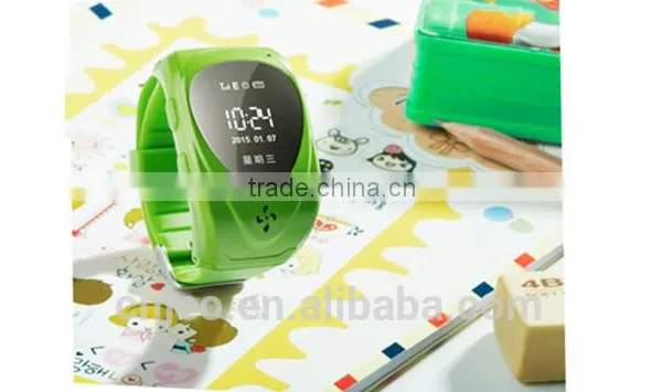 Wrist Watch Wearable Gps Tracker for Kids With SOS Panic Button, GPS+LBS, Android and IOS App and Long Standby Time