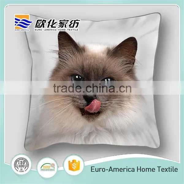 Eco-Friendly Animal Printed Baby Cushion Pillow photo-3