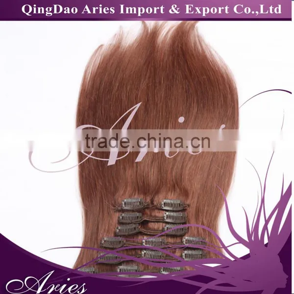 Factory Cheap Price Top Grade 100 Human Hair Clip in Hair photo-6