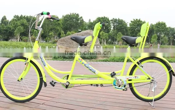 24 Inch Tandem Bike / Single Speed Tandem Bicycle / Aluminum Alloy Bike Frames photo-4