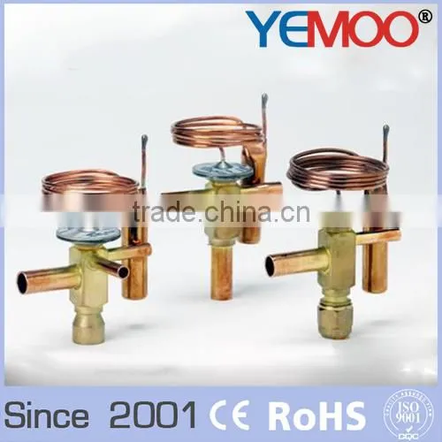 Flare Connection Expansion Valve Top Quality R22 R134a Thermal Expansion Valve for Sale