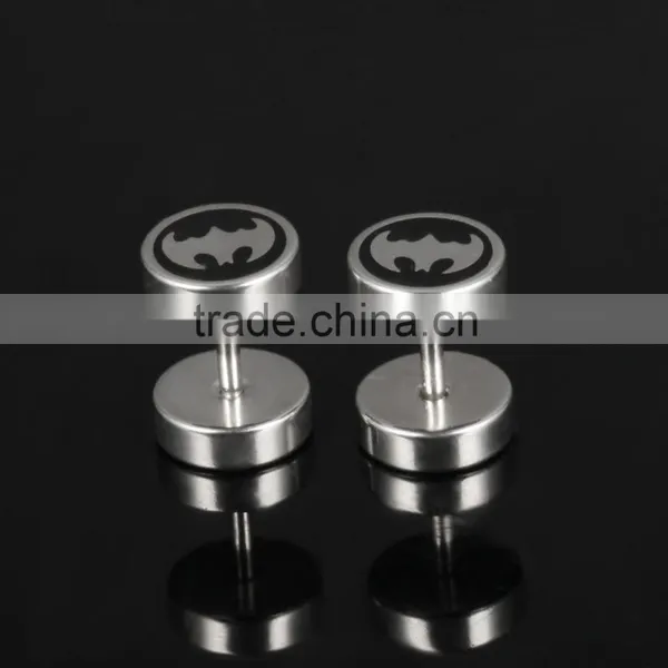 2016 China High End Men Fashion Jewelry 316L Stainless Steel Personalized Logo Photo Earring photo-2