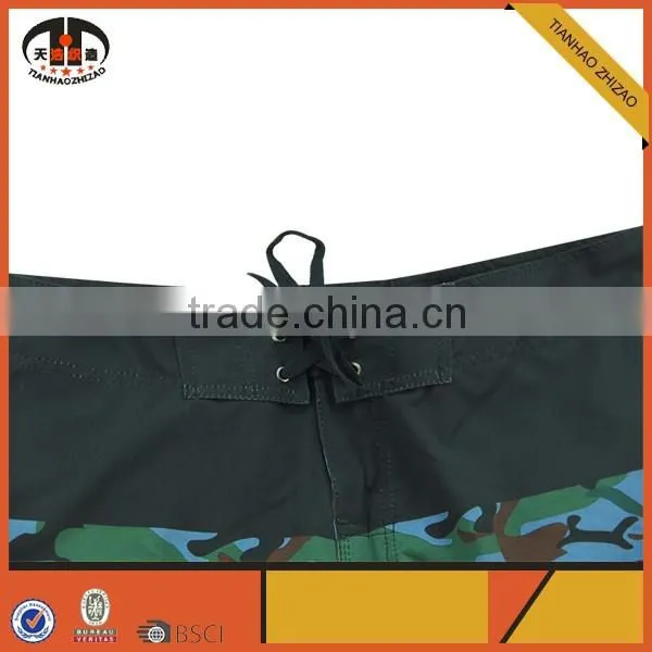 Camo Cotton Men Beach Short photo-3
