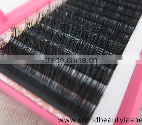 High Quality Real Mink Lashes Siberian Mink Fur Individual Eyelash Extensions photo-6