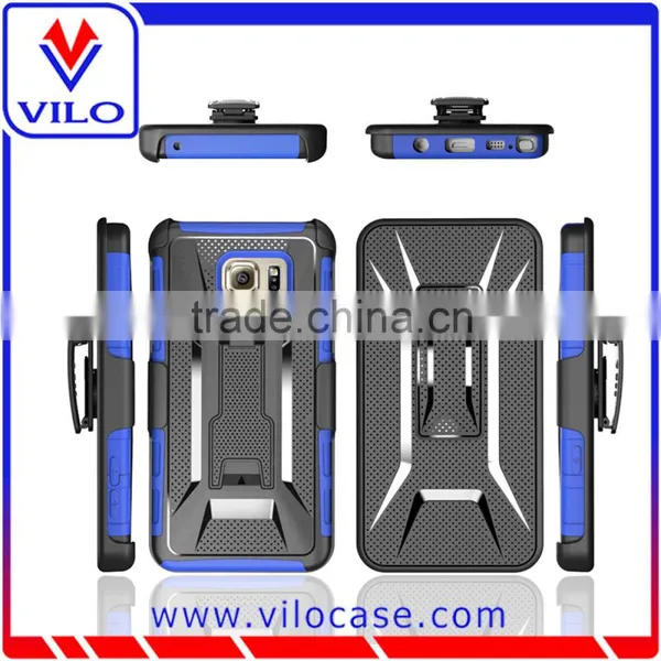 HOT Holster Belt Clip Combo Case With Kickstand for Samsung Galaxy S6 photo-4