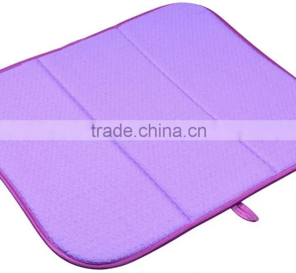 Dishes Drying Mats Kitchen Mat Microfiber Super Absorbent 40cmx46cm Quality Choice photo-4