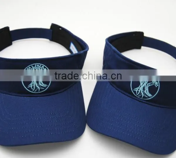 Custom 100% Cotton Sun Visor Hats photo-2