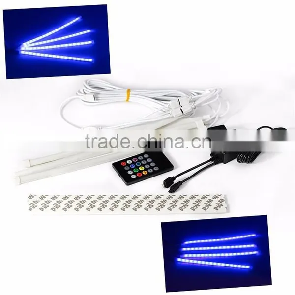 LED 12V New Products Interior Strip Atmosphere Light for Cars Blue Color 30cm