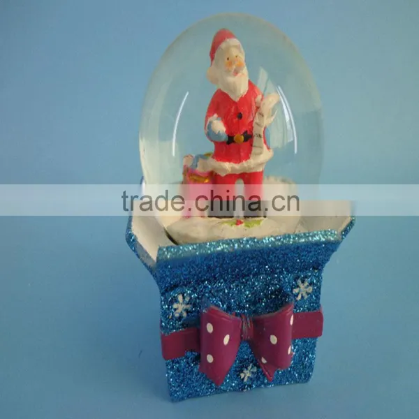 Christamas Water Globe Resin Crafts for US Market