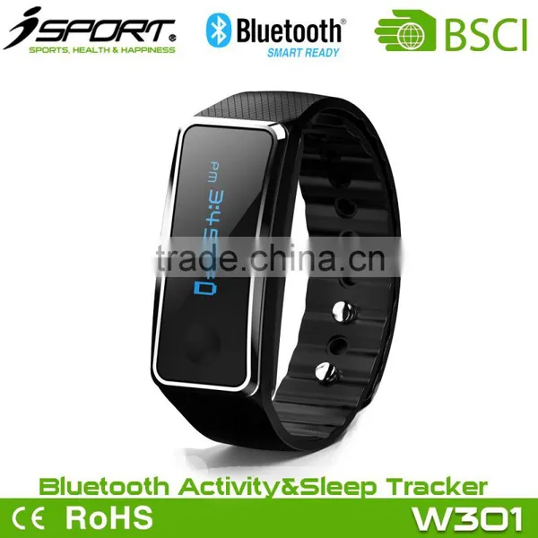 Touch Operation Bluetooth Fitness Tracker Bracelet with Pedometer