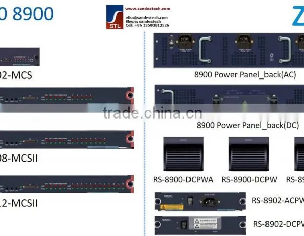 【NS】 ZTE Switch ZXR10 8900 Series Terabit MPLS Routing Switch RS-8902