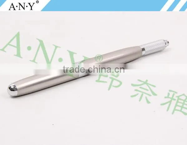 ANY Double Use Metal Handle Tattoo Embroidery Microblading Eyebrow Pen photo-6