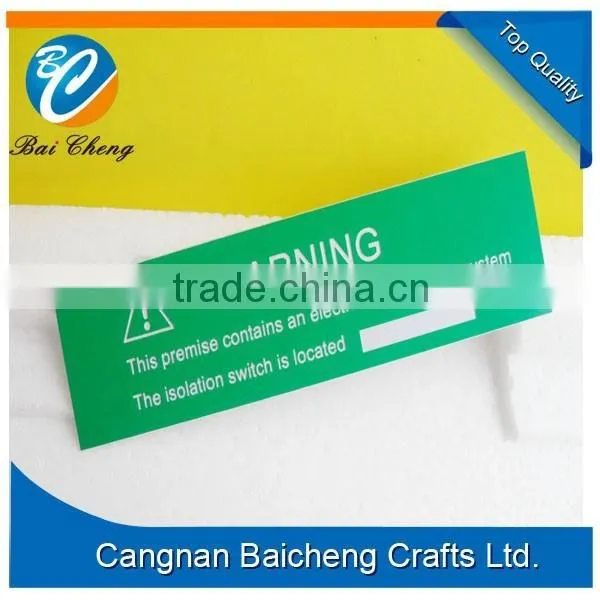 2016 High Grade Custom Shape Metal Blank Dometal Tag photo-2