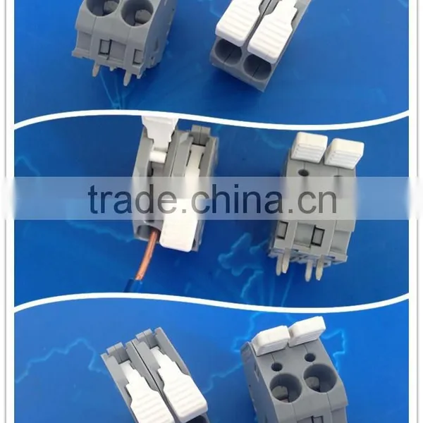 Equivalent Wago 2706 Large Current Controller Spring Terminal Blocks for Industrial PCB Boards