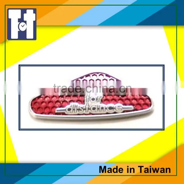 Fashionable Car Aluminum Royal Purple Ruby Creative Metallic Epoxy Sticker photo-6