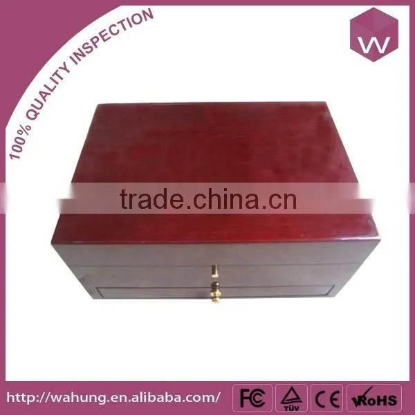 Top Grade Polishing Wooden Cigar Packaging Box for Sale photo-6