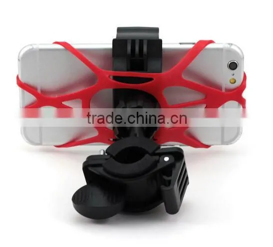Universal Motorcycle Bicycle Handlebar Mount Holder Band Bike Phone Holder For Cell Phone photo-5