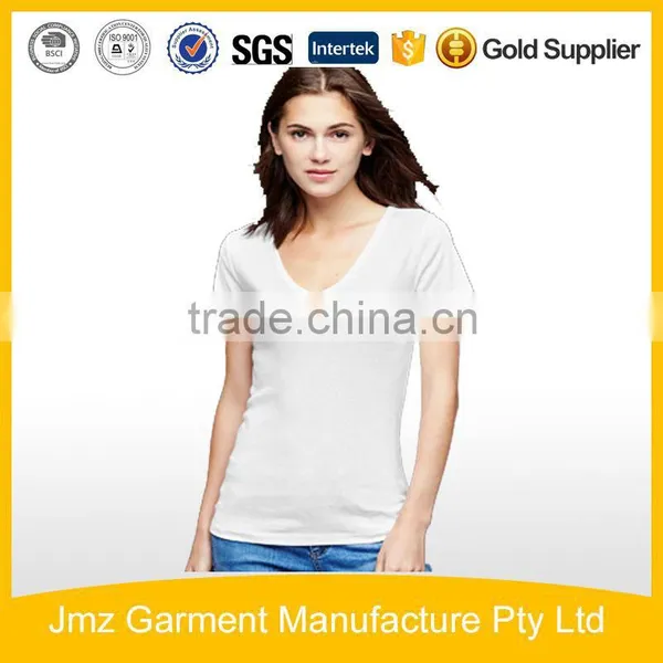 Custom Fashion Short Sleeve Tee Shirt for Women /summer Cotton t Shirt photo-3