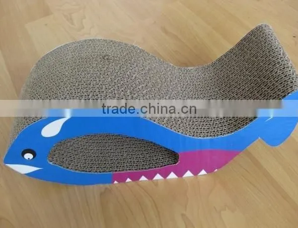 Fashionable Paper Pet Cat Toy Cardboard Cat Scratcher photo-5