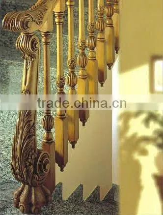 Elegant Solid Wooden Stairs