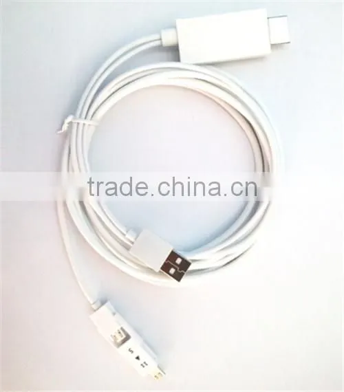 Micro Usb 11pin MHL Cable Blister Packing 3m photo-2