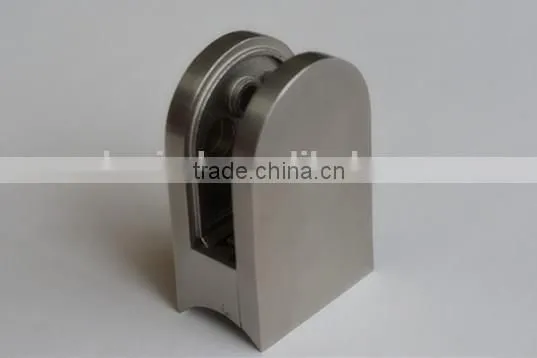 Wrought Iron Window Modern Stainless Steel D Type Middium Glass Clamp photo-2