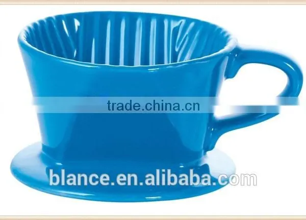 V Shape Ceramic Material Coffee Dripper With Customized Logo photo-3