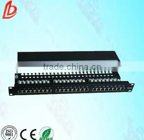 Utp Network 24 Ports 48 Ports 96 Ports Cat5 Patch Panel photo-5