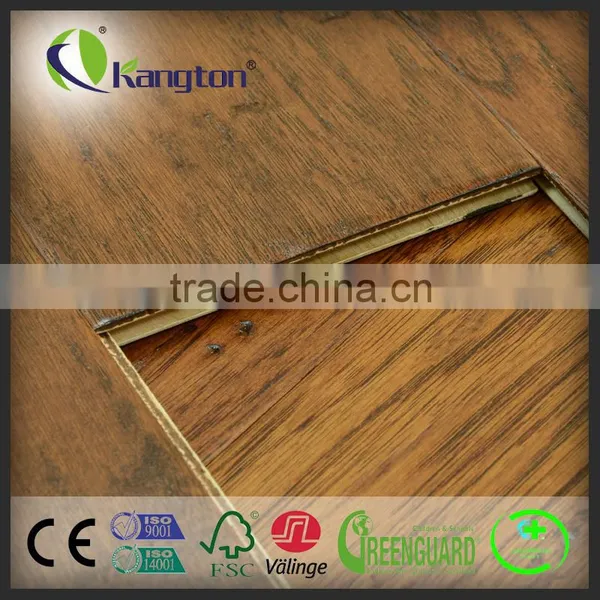 T&G Patent Click Antique 3-layer Engineering Oak Wood Floor photo-4