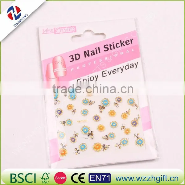 Nail Art Water Sticker Transfer Decal Gold Metallic Bow 3D Design Manicure Tips DIY Nail Foils Decorating Tools photo-6
