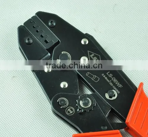 China Wholsale Pliers LS-06WF 0.5-6mm2 20-10awg Wire-end Ferrules Crimping Tool Lsd Brand Ratchet Crimping Pliers photo-2