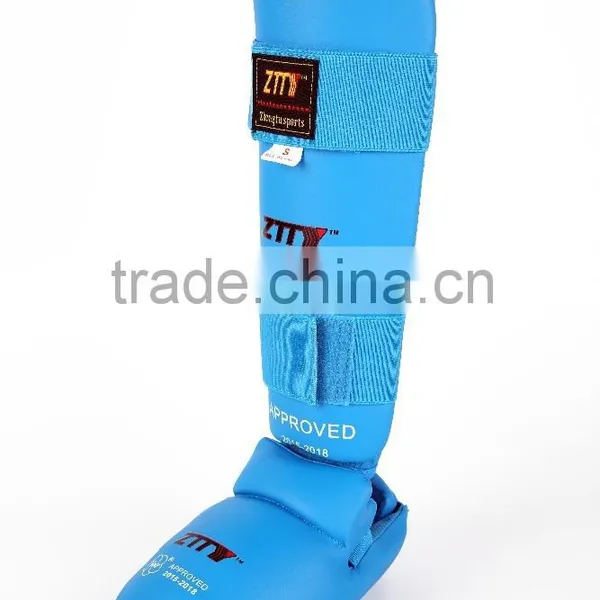 2016 New Design Product Karate Mesh Shin and Instep Leg Guard,Karate Protective Gear photo-3