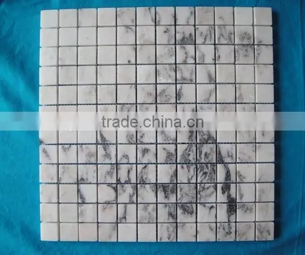 White Marble Mosaic Tile on Sale photo-6