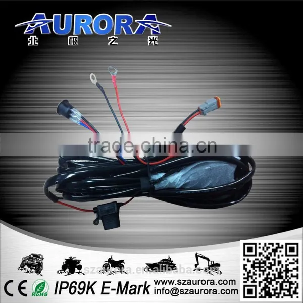 AURORA High Power With Low Voltage 10inch Single Row Offroad With Electrical Wiring photo-2