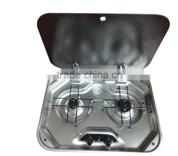 RV Stainless Steel One Burner Gas Stove With Kitchen Sink GR-600 photo-3