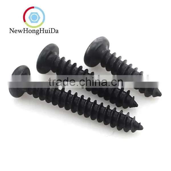 Carbon-steel Black Kilvery Round Cross Recessed Pan Head Tapping Screw photo-3