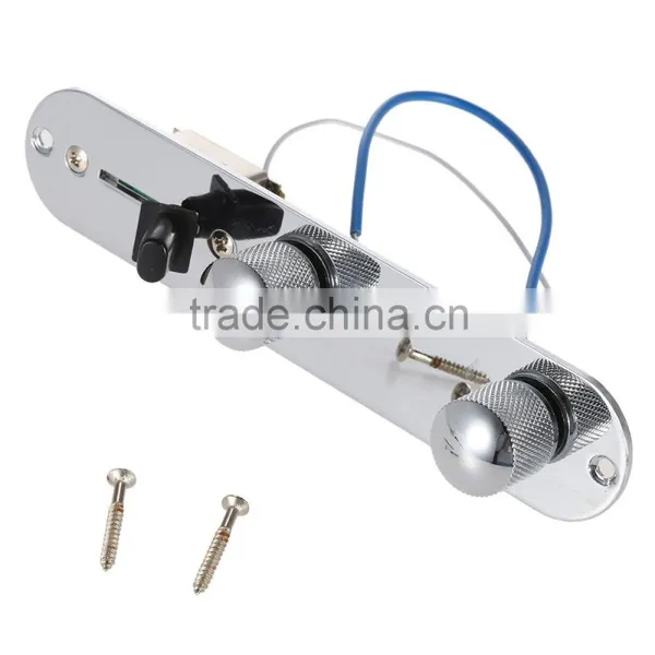 Electric Guitar 3-way Switch Wired Loaded Control Plate Circuit Boardfor Full Set Series photo-3