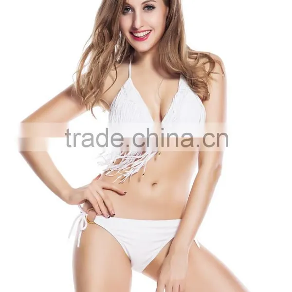 Top Quality Newest Fashion Shiny Ladies Sexy Mature Bikini Beachwear photo-5