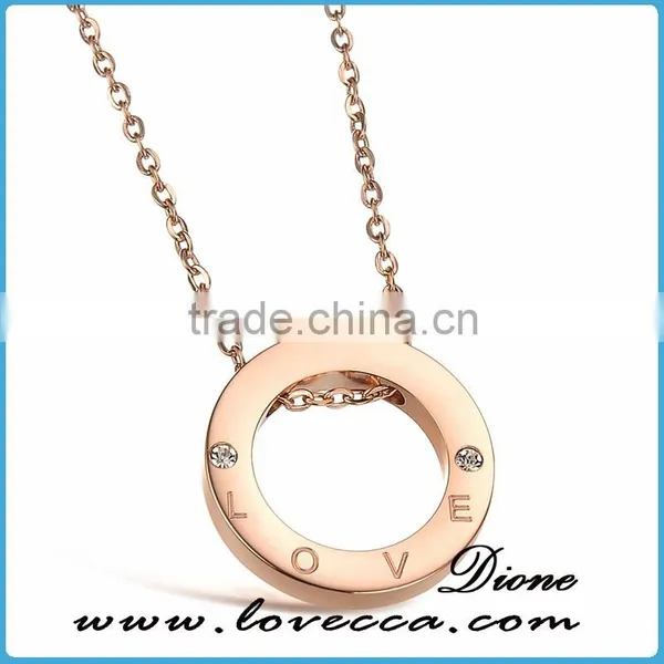 Wholesale China Jewelry Supplier Women Clover Crystal Fashion Necklace photo-3