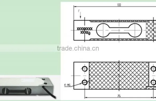Electronic Scale Load Cell , Platform Scale Sensor photo-2