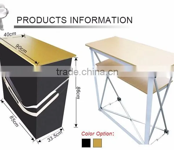 Folding Structure Tradeshow Pop Shop Table Counter photo-4