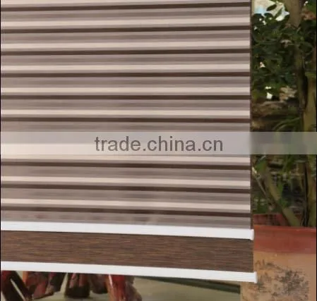 Double Roller Blind Blackout and Translucent Blind Fabric photo-4